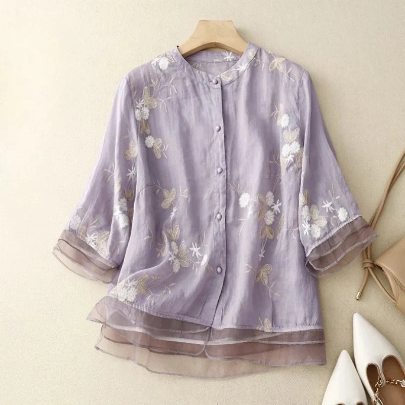Maria — Blusa Bordada