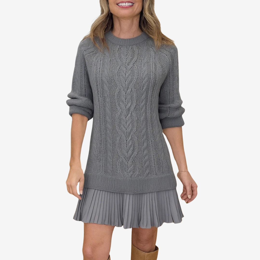 Gaëlle | Vestido-camisola de malha