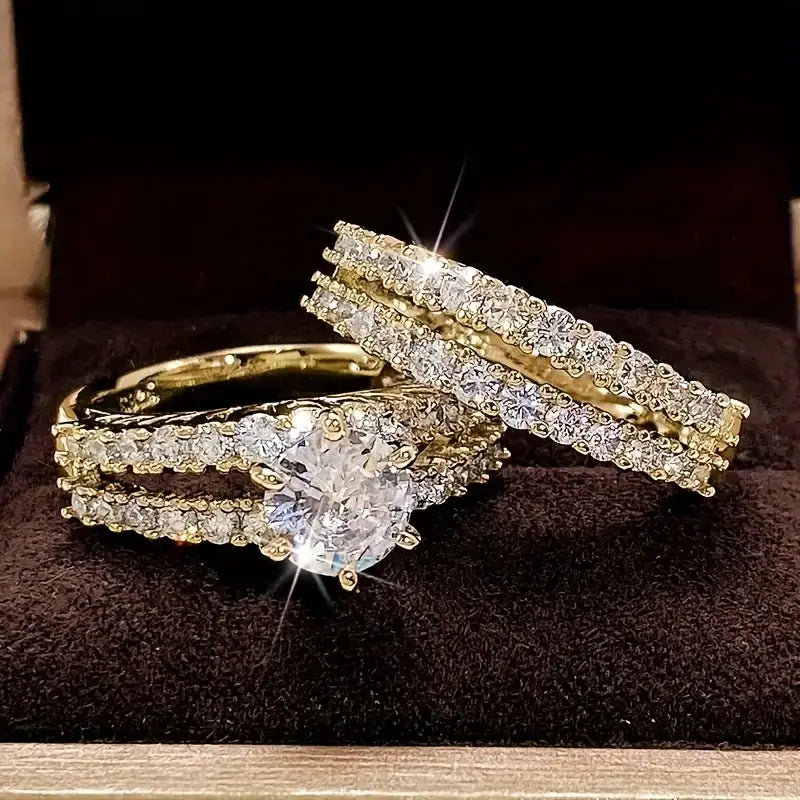 Conjunto de Anéis Éclat Éternel