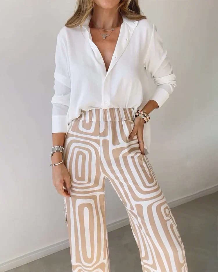 Olivia — Conjunto Elegante de Duas Peças