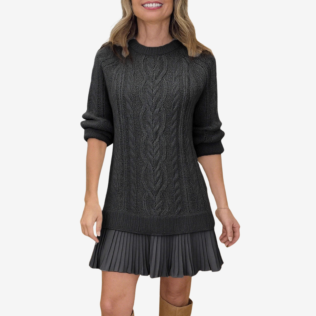 Gaëlle | Vestido-camisola de malha