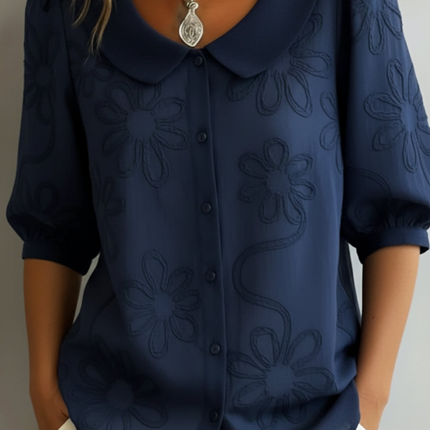 Aurélie | Blusa floral leve e elegante