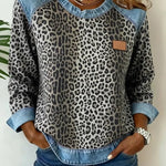 Leo — Camisola com Estampado Leopardo