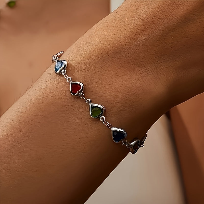Pulseira Singular em Forma de Coração
