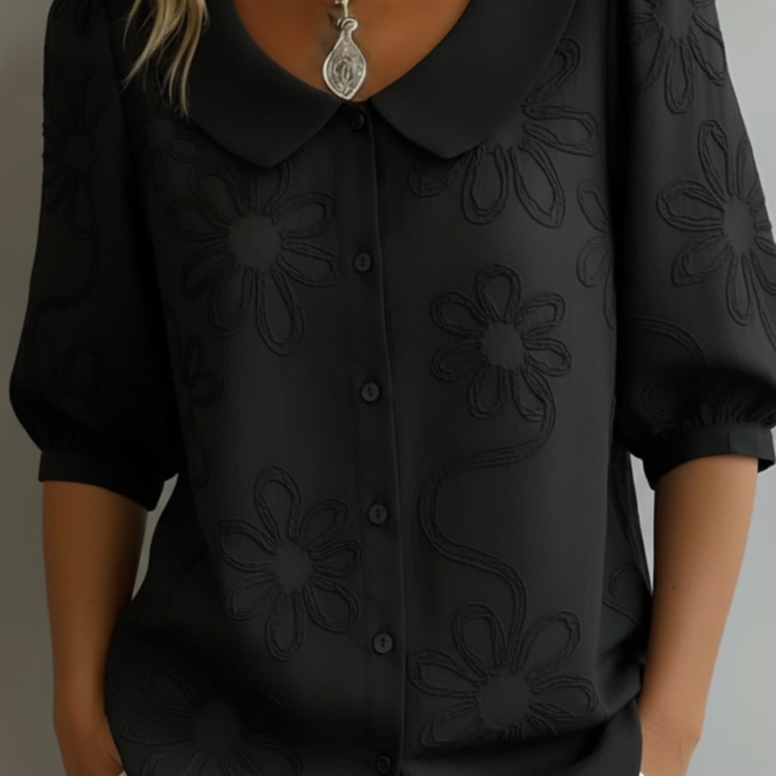 Aurélie | Blusa floral leve e elegante