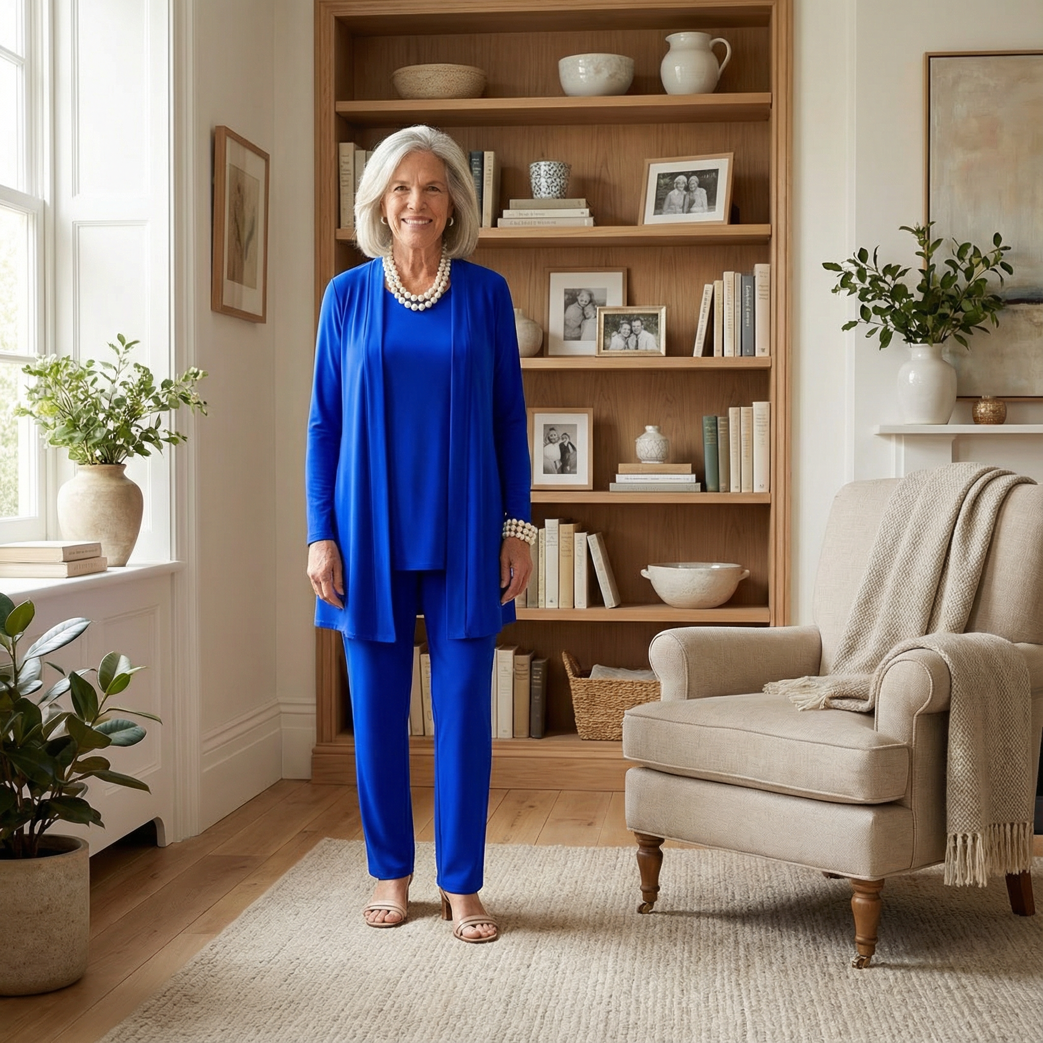 Margaret | Conjunto elegante de três peças