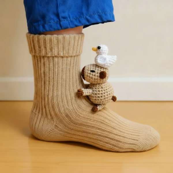 Cuddle Animal Socks™ — Meias divertidas com animais