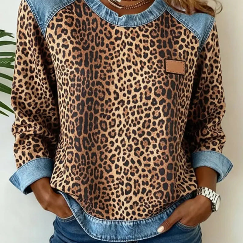 Leo — Camisola com Estampado Leopardo