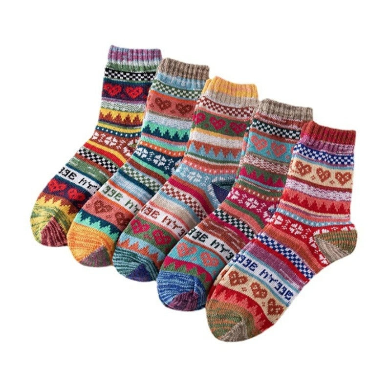 Meias térmicas de inverno — Pack de 5