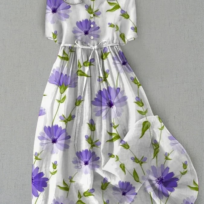 Arya - Vestido Vintage com Elegância Atemporal