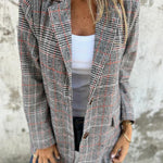 Alicja — Blazer elegante a quadrados