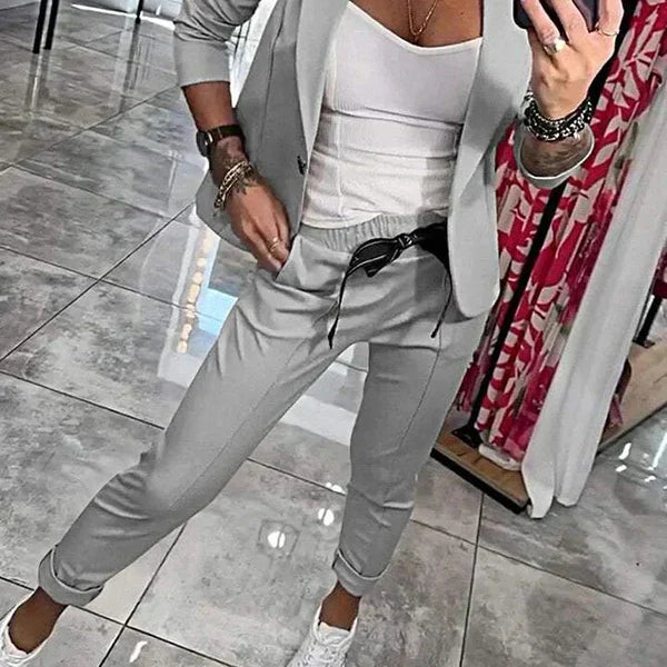 Savannah | Fato descontraído com casaco e calças