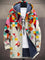 Viviana – Cardigan Artístico com Capuz