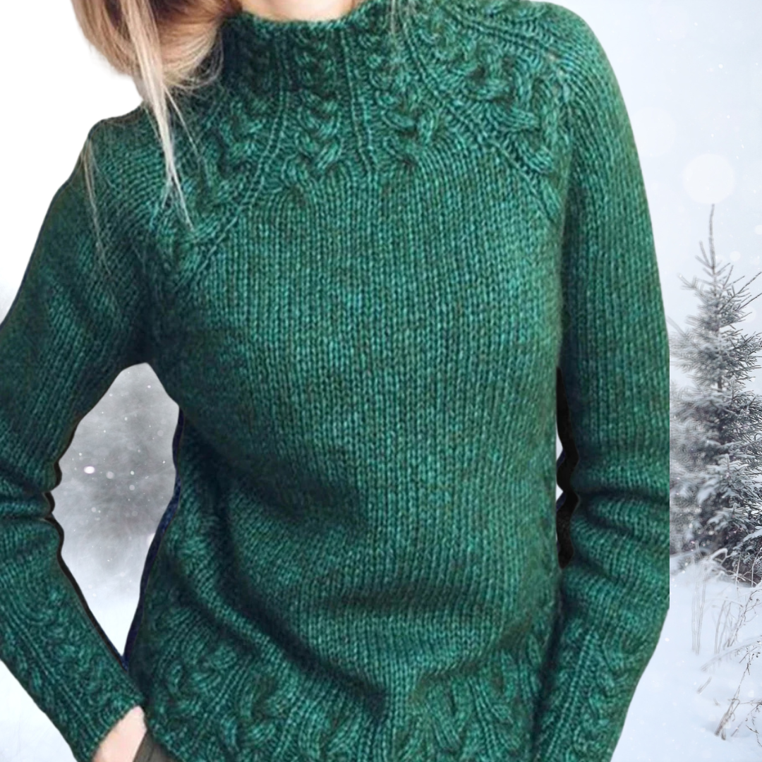 Marijke | Camisola elegante de gola alta