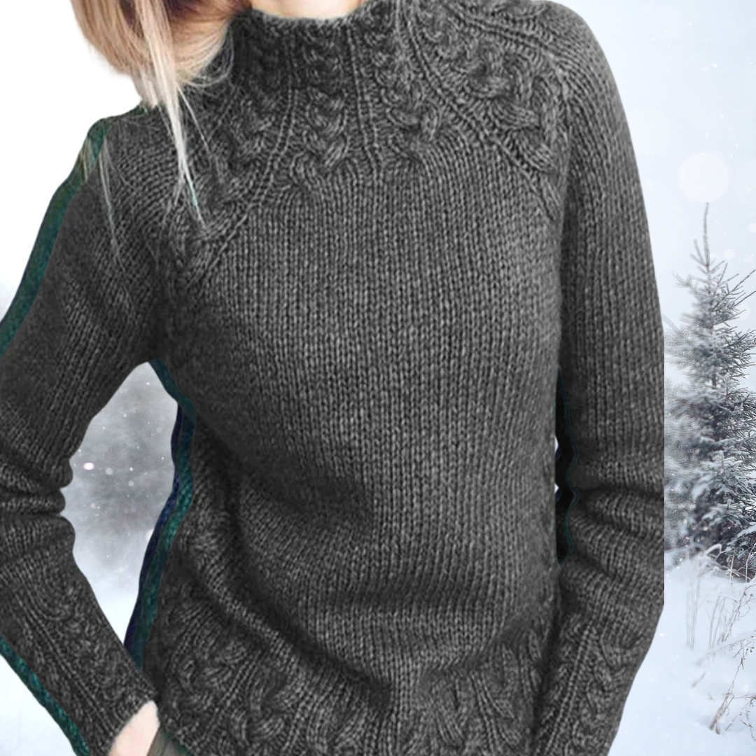 Marijke | Camisola elegante de gola alta