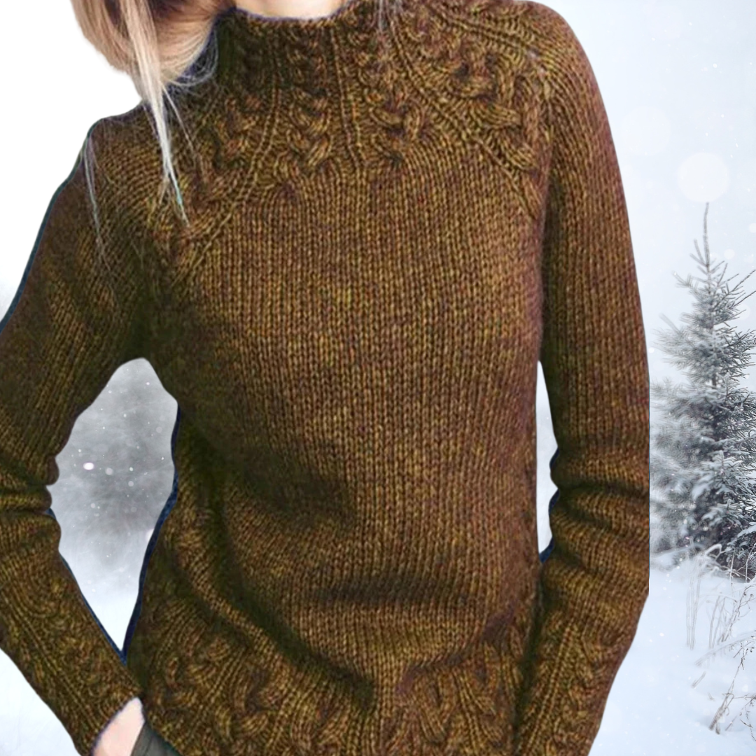 Marijke | Camisola elegante de gola alta