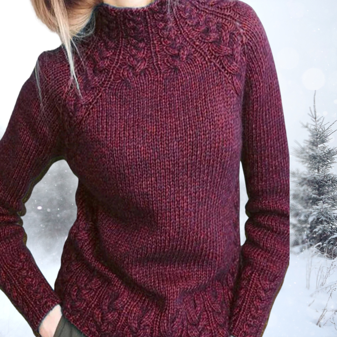Marijke | Camisola elegante de gola alta