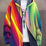 Rosalia – Cardigan Artístico com Capuz