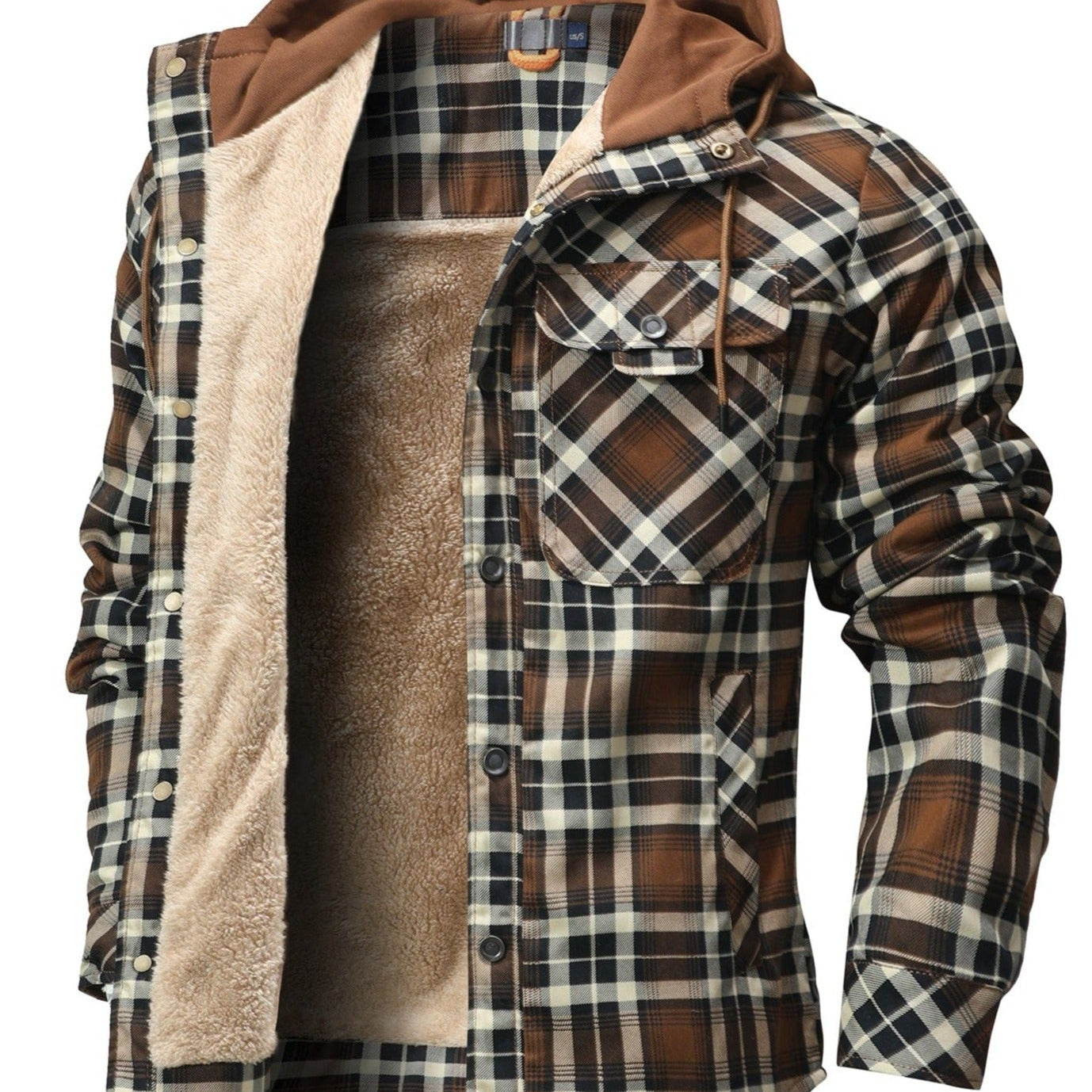 AlpenNord™ | Casaco de Flanela Woodland