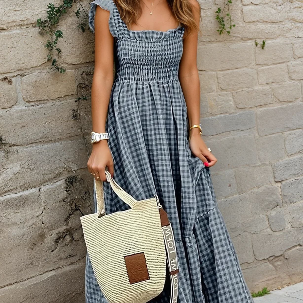 Ana - Vestido Xadrez