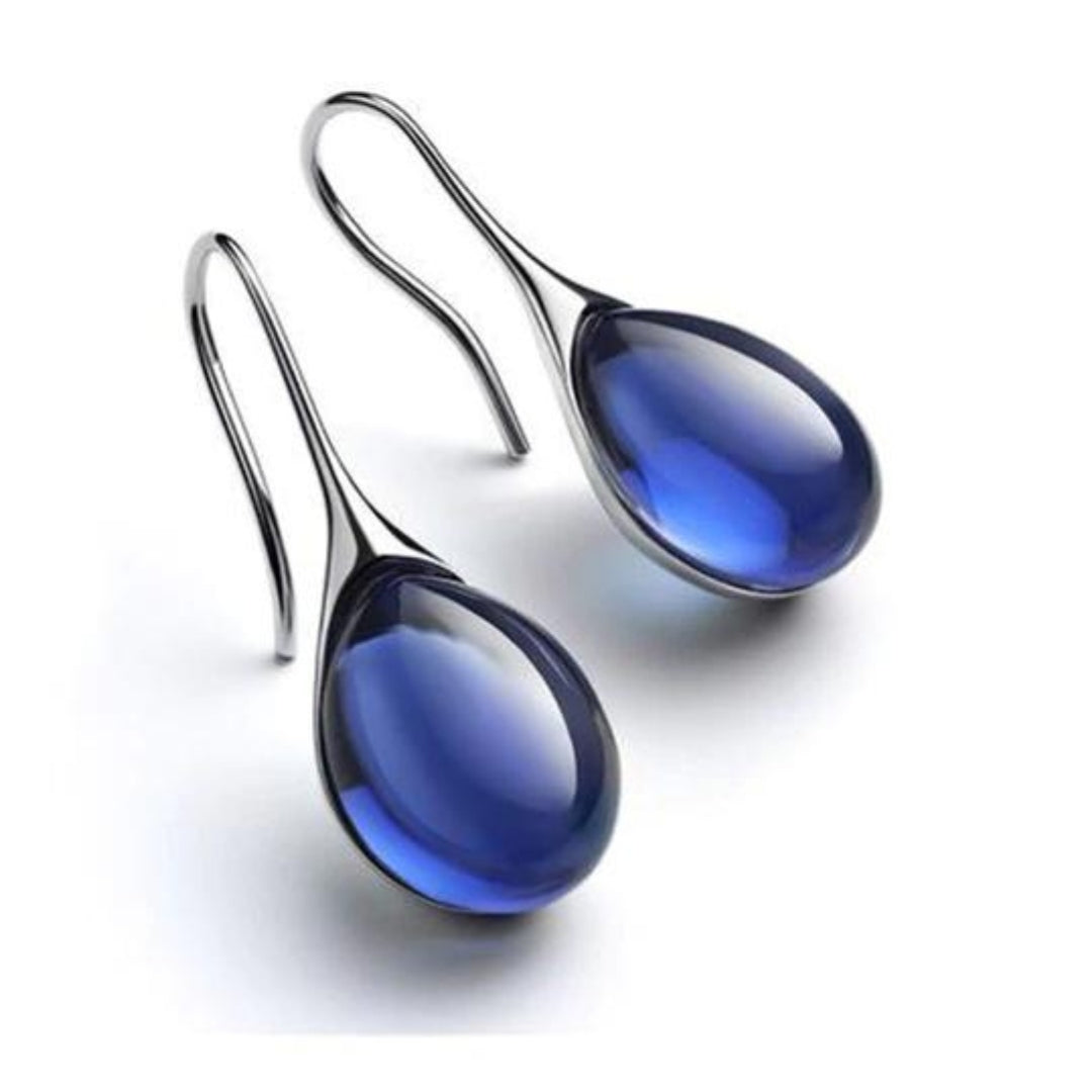 Brincos Pendentes Elegantes com Cristais