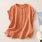 Ines — Blusa de Linho com Renda