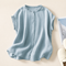 Ines — Blusa de Linho com Renda