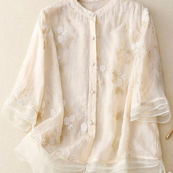 ELOISE™ — Blusa floral em tecido leve
