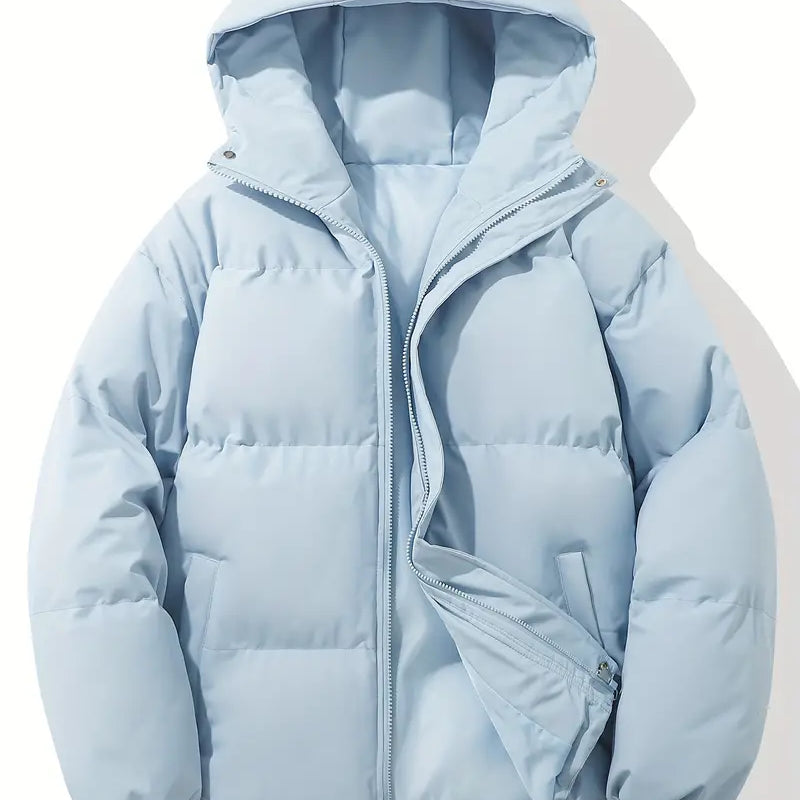 Anna - Casaco de inverno forrado com capuz