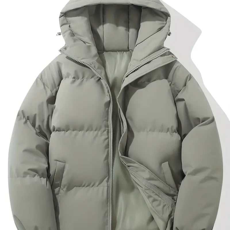 Anna - Casaco de inverno forrado com capuz