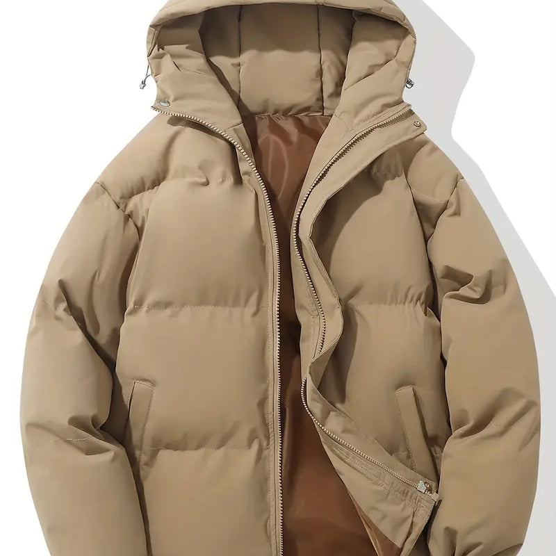 Anna - Casaco de inverno forrado com capuz