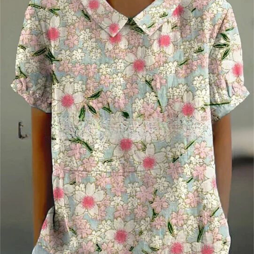 Ragnhild™ — Camisa Floral