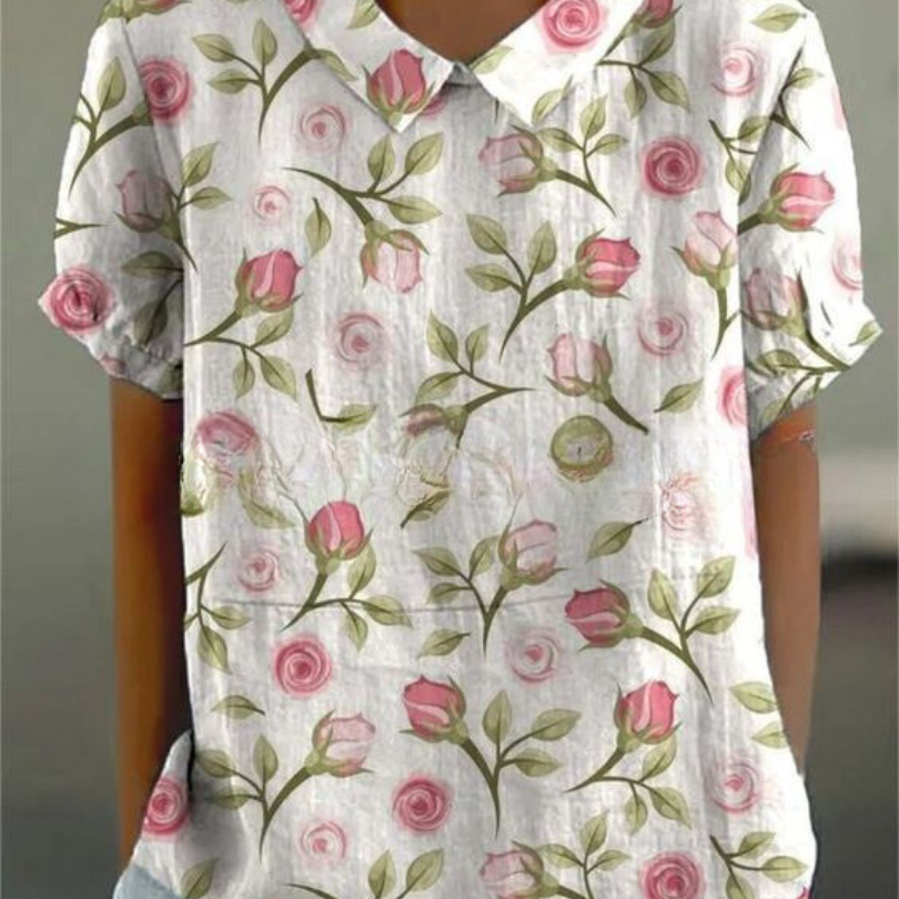 Ragnhild™ — Camisa Floral