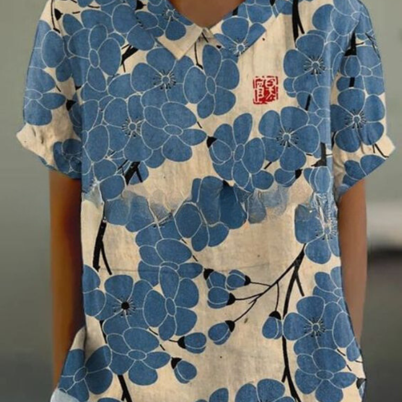 Ragnhild™ — Camisa Floral