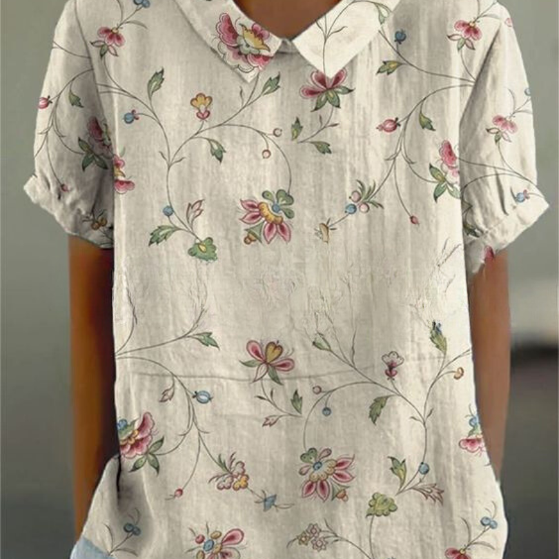 Ragnhild™ — Camisa Floral