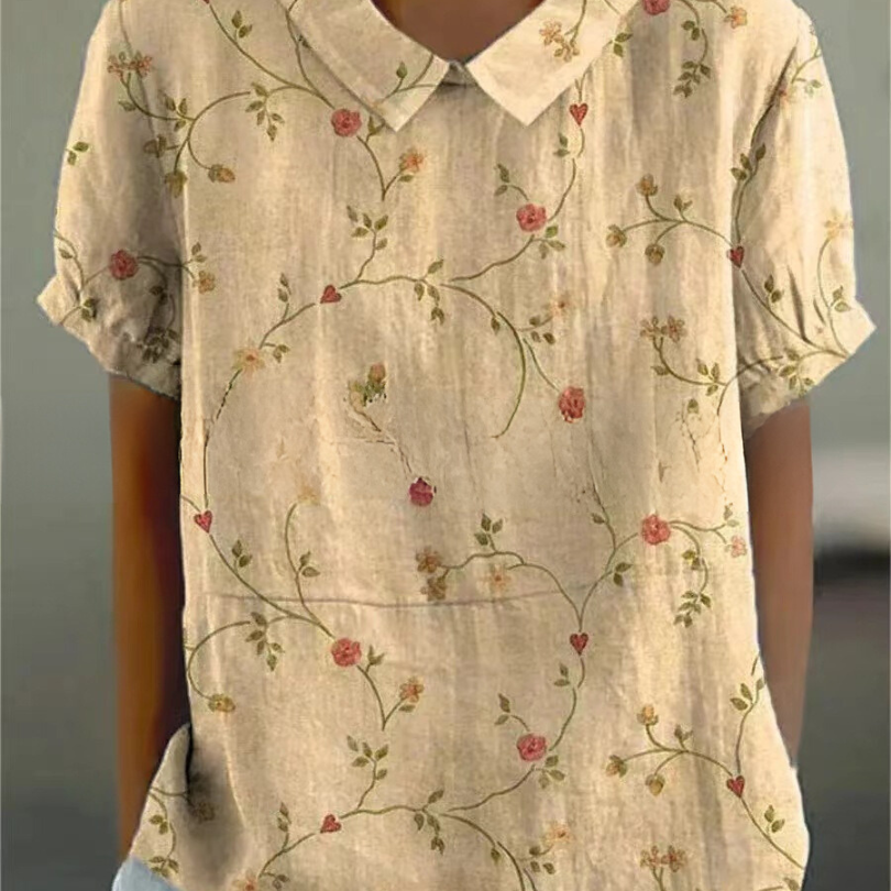 Ragnhild™ — Camisa Floral