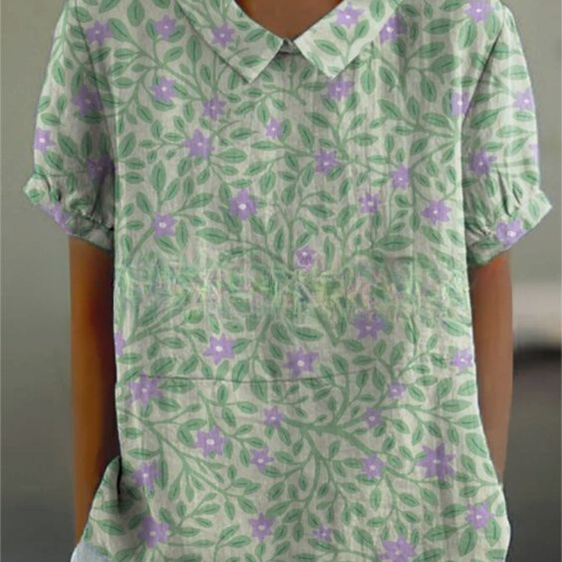 Ragnhild™ — Camisa Floral