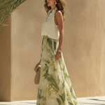 Lysandra — Conjunto Fluido Elegante com Estampado Floral