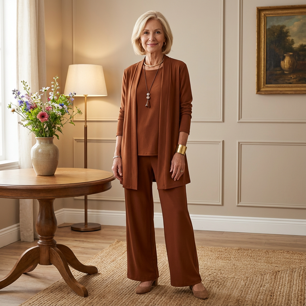 Margaret | Conjunto elegante de três peças