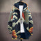 Luisa – Cardigan Artístico com Capuz