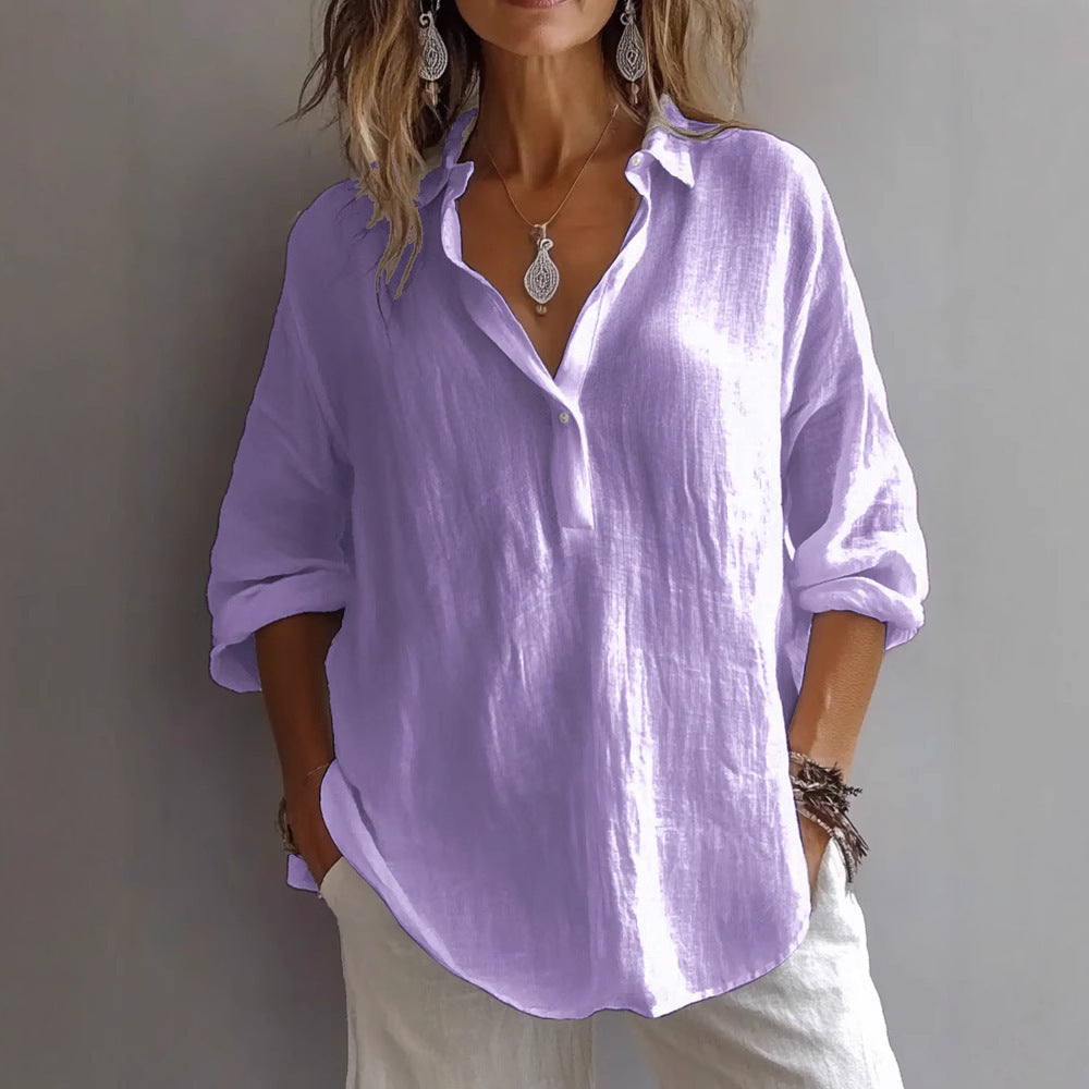 Isalina™ — Blusa Elegância Descontraída