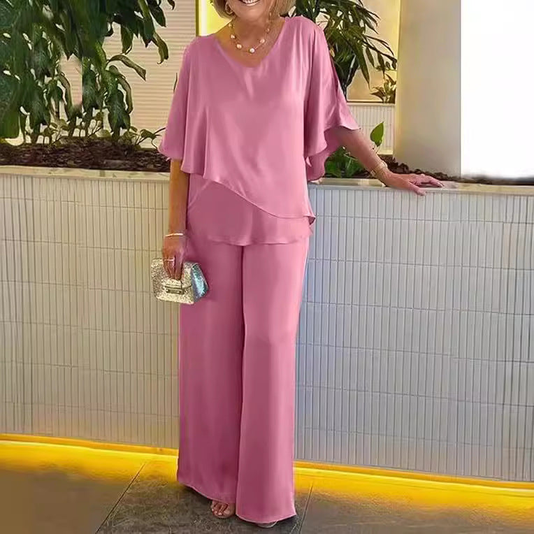 Mara | Conjunto casual de corte solto