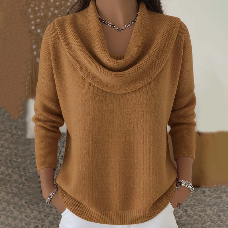 Julia | Camisola com Gola Drapeada