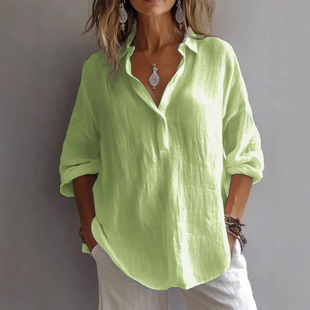 Isalina™ — Blusa Elegância Descontraída