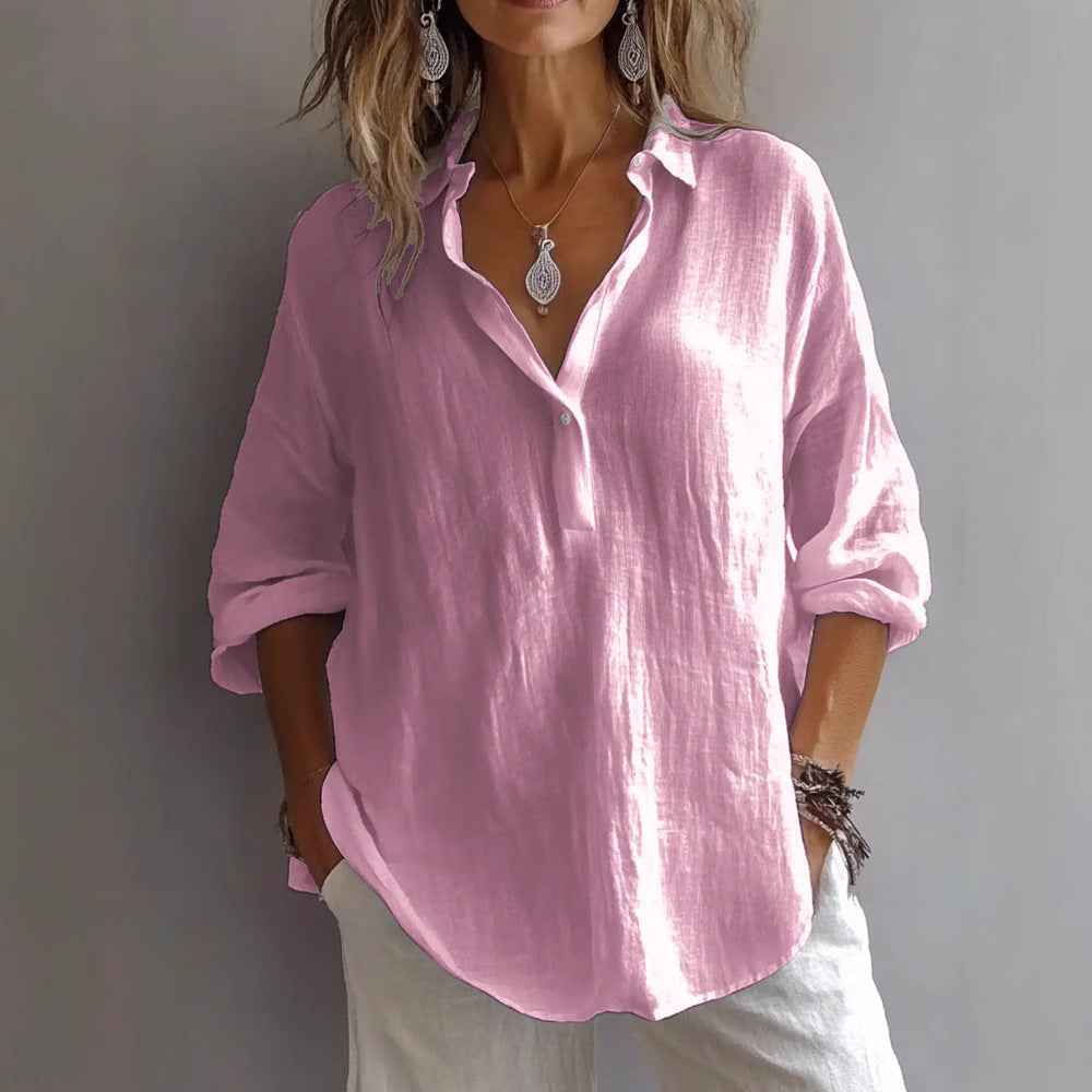 Isalina™ — Blusa Elegância Descontraída