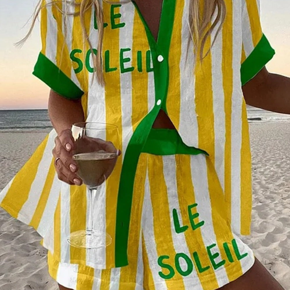 Jorelle | Conjunto curto e leve de verão