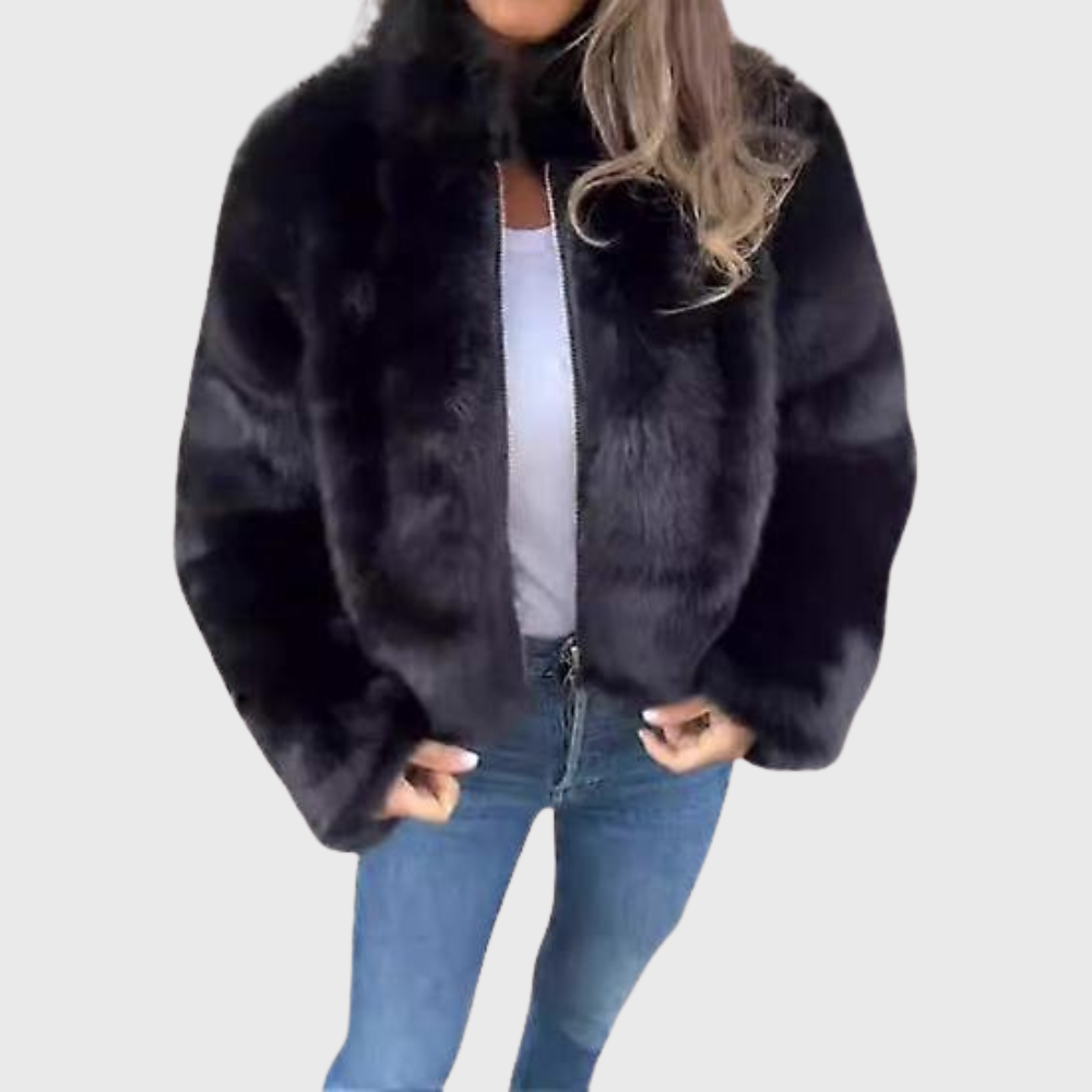Sofia - Casaco térmica feminina Teddy Fleece