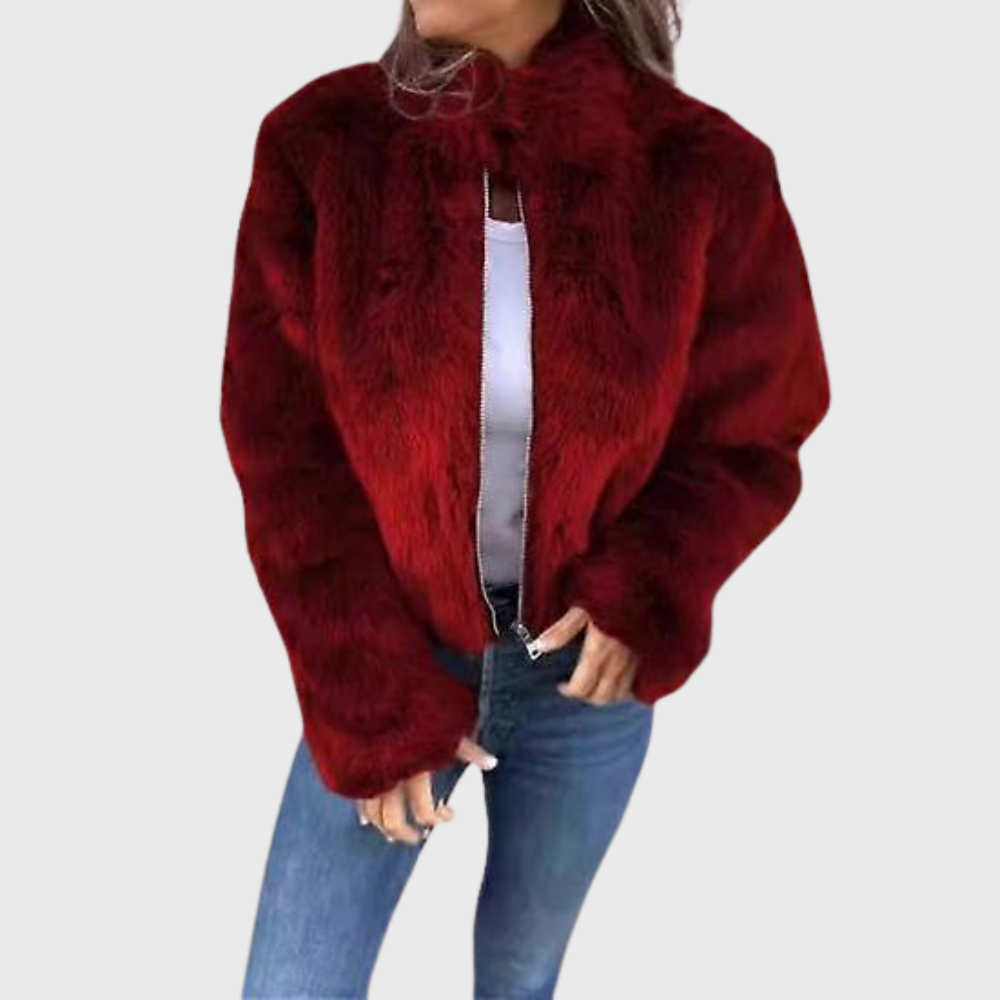 Sofia - Casaco térmica feminina Teddy Fleece
