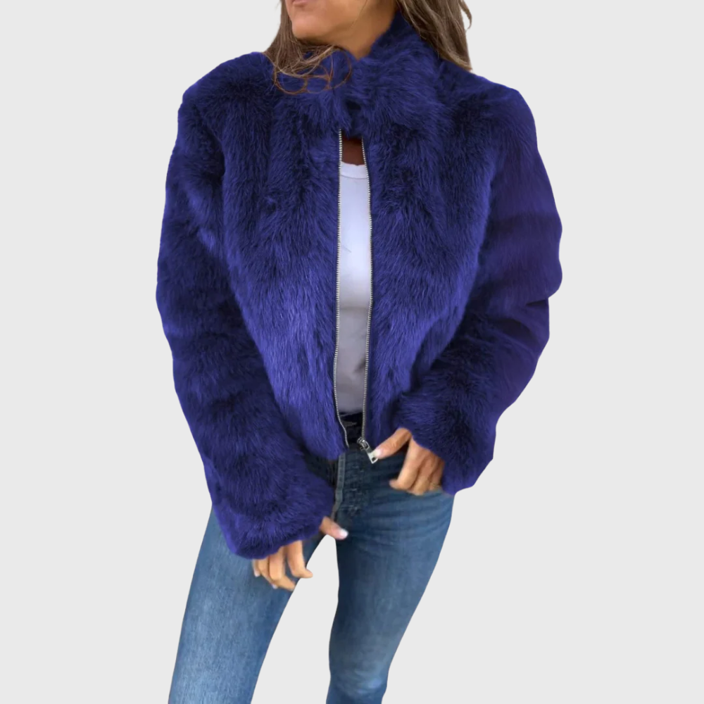 Sofia - Casaco térmica feminina Teddy Fleece