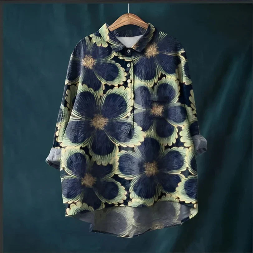 Estelle — Blusa Floral Clássica